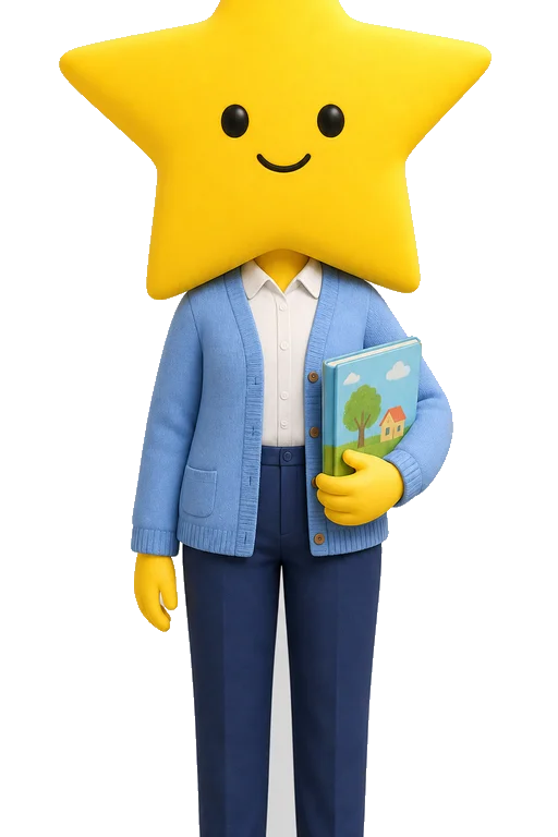 Mascotte Workizz du métier Professeur.e des écoles